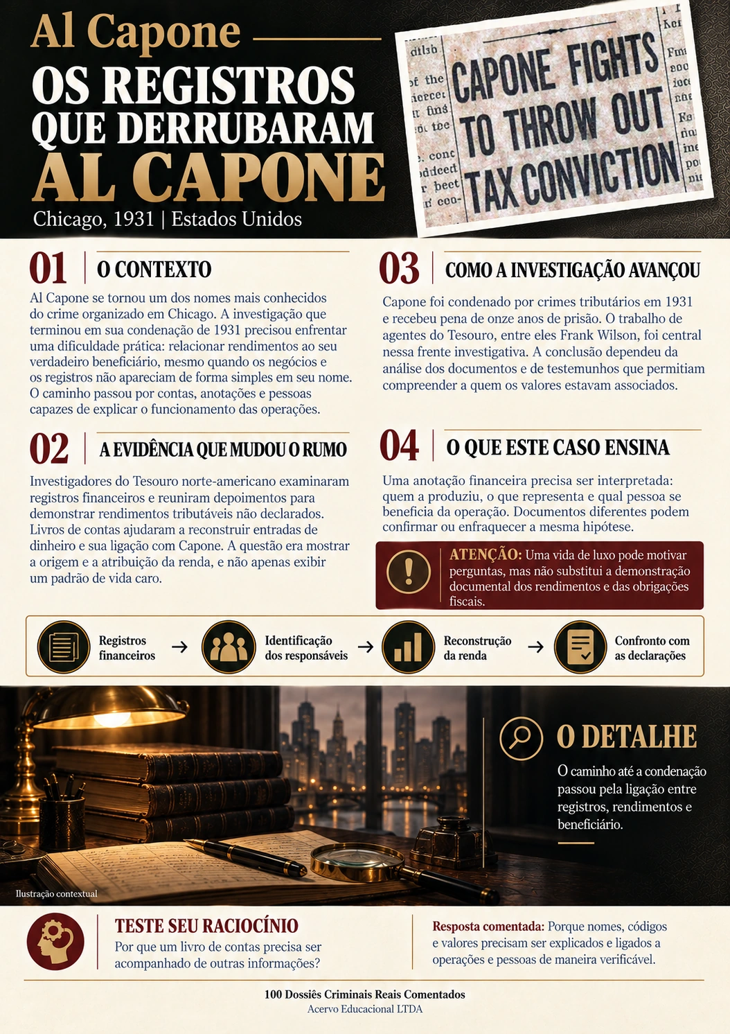Exemplo do material: Al Capone